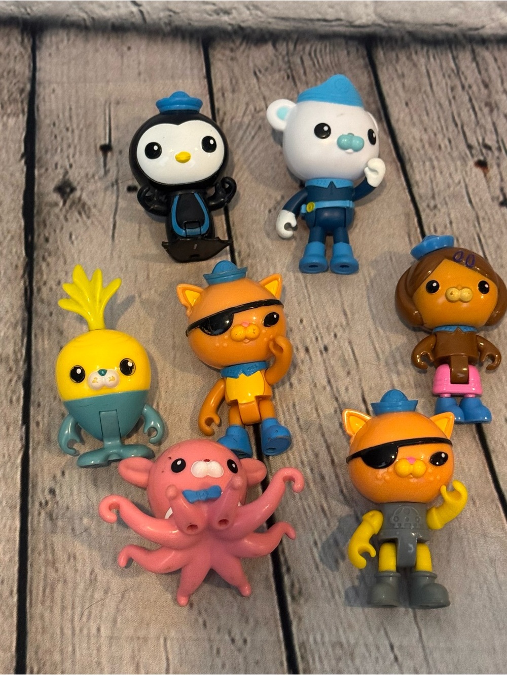 Lot of Octonauts Figures